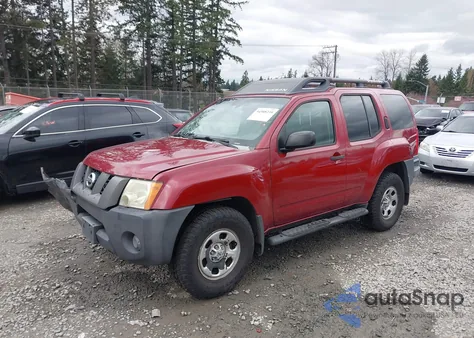 2008 Nissan Xterra X из США, поврежденный, VIN 5N1AN08W78C533841